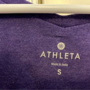 Athleta Small Purple Ombré Dress